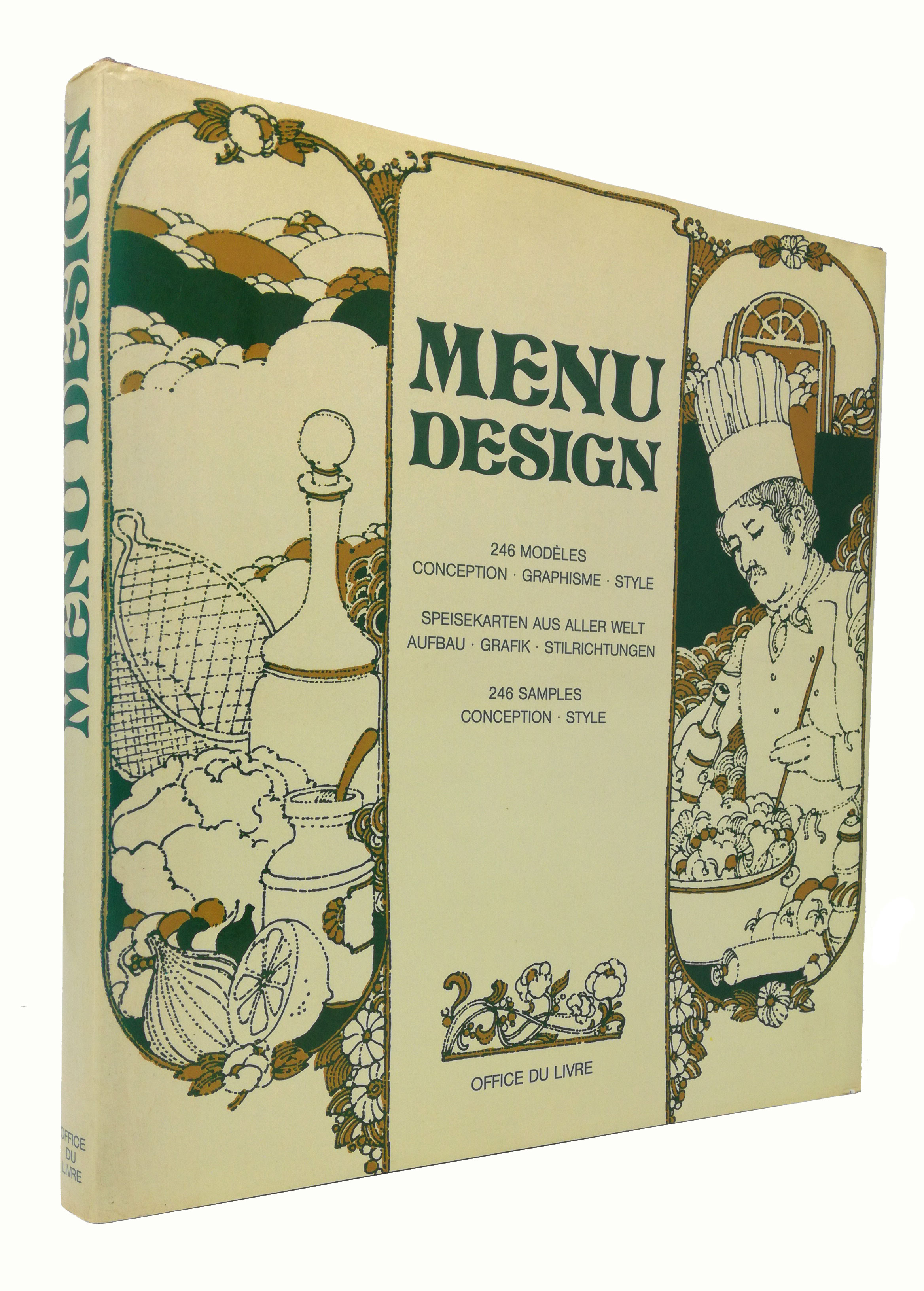 libro Hanspeter Schmidt: Menu Design